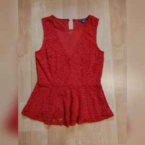 Suzy Shier Peplum Top